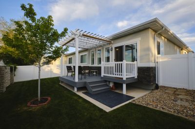 Cedar Pergola Installation